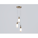 Светильник Ambrella light LH55272/3 BS/FR латунь/белый матовый E14 max 40W D230*1200, фото7