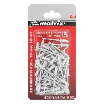 Заклепки MATRIX 4,0x10 мм RAL 9003 сигнально-белый, 50 шт.MATRIX 40682, фото 1