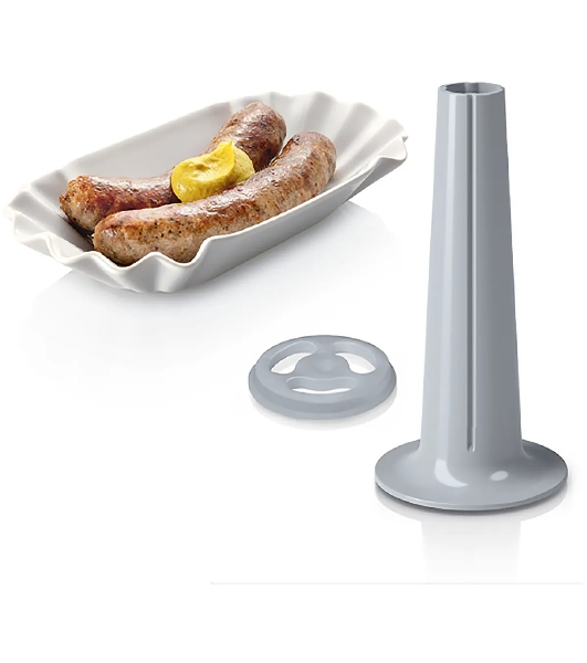 Мясорубка электрическая Bosch MFW67440 черный, 2000 Вт, 3.5 кг/мин, реверс, защита от перегрузки, насадки - 4