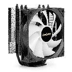 Кулер для процессора ExeGate Dark Magic EXX400V3 PWMRGB, 120 мм, алюминий/медь, 800-1800 об/мин, 11-33 дБ, 4 pin PWM, 140 Вт, высота 148 мм, RGB, фото18