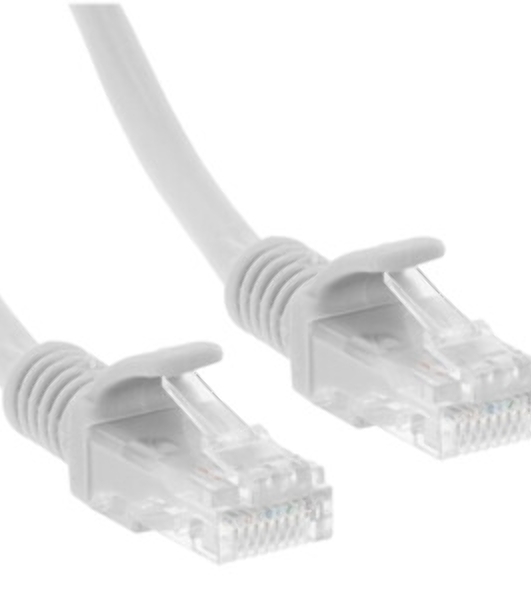 Патч-корд CCA light UTP Гарнизон PC-UTP-5e-0.5-G cat.5e, 0.5м, литой, многожильный серый