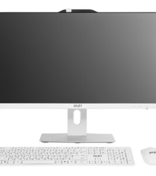 Моноблок MSI Pro AP242P 14M-807XRU 23.8' Full HD i7 14700 (2.1) 32Gb SSD 512Gb UHDG 770 без ОС GbitEth WiFi BT 120W клавиатура мышь Cam белый 1920x1080 (9S6-AE0622-1057)