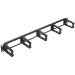 Организатор комм. шнуров Hyperline CM, 19', 1HU, 44х482,5х67 мм (ВхШхГ), с крышкой , цвет: черный, фото8