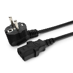 Кабель питания Cablexpert PC-186-1-10M, 10м, Schuko- C13, 3x1кв.мм, черный, с заземлением, пакет, фото5