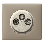 Лицевая панель Legrand 068585 Программа Celiane - TV-FM-SAT розетки Кат. № 0 673 88/89 - титан, фото5