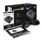 Блок питания 550W ExeGate M550 GOLD (SFX, APFC, КПД 90% (80 PLUS GOLD), 9см fan, 24pin, (4+4)pin, 2xPCI-E, 6xSATA, 3xIDE, 1xFDD, Full Cable Management, black, ATX adapter, Retail box), фото7