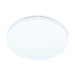 Потолочный светодиодный светильник Ambrella light FZ1008 WH белый 16W 6400K D250*55 (Без ПДУ), фото 1