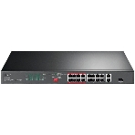Коммутатор TP-Link 16-port 10/100Mbps + 2-port Gigabit unmanaged switch with 16 PoE+ ports, compliant with 802.3af/at PoE, 150W PoE budget,  support 250m Extend Mode, priority mode and Isolation mode, rackmount, plug and play., фото8