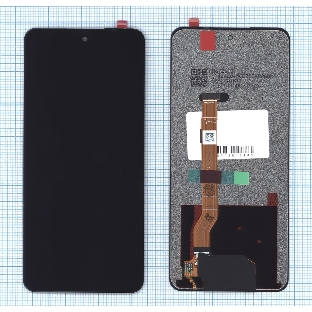 Дисплей (модуль) для OPPO A58 4G (CPH2577) в сборе с тачскрином черный
