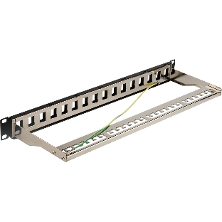 Патч-панель наборная Lanmaster LAN-PPN16OK-STP 19' 1U 16x FTP