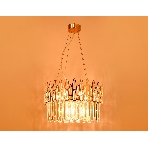 Светильник Ambrella light TR5263/8 GD/CL золото/прозрачный E14/8 max 40W D500*700, фото 1
