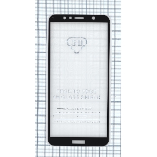 Защитное стекло 'Полное покрытие' для Huawei Honor 7Aчерный