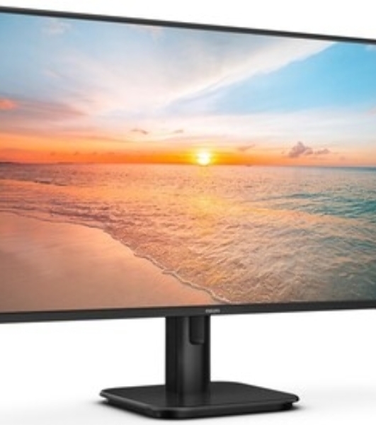 Монитор 23.8' Philips 24E1N1100D IPS 1920x1080, 100 Гц, 4 мс, 16:9, 300 кд/м², HDMI 1.4, VGA, DVI, 3.5 мм, Adaptive-Sync, черный