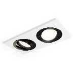 Комплект встраиваемого поворотного светильника Ambrella light XC7635081 SWH/PBK белый песок/черный полированный MR16 GU5.3 (C7635, N7002), фото3