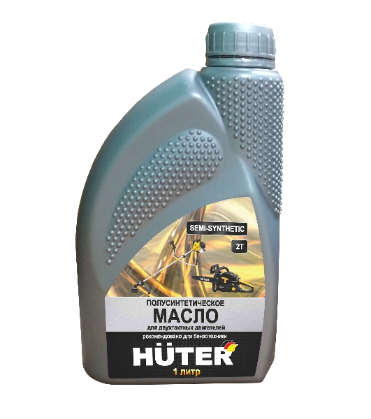 Масло Huter 2Т для двухтактных двигателей,для техники Huter,1л