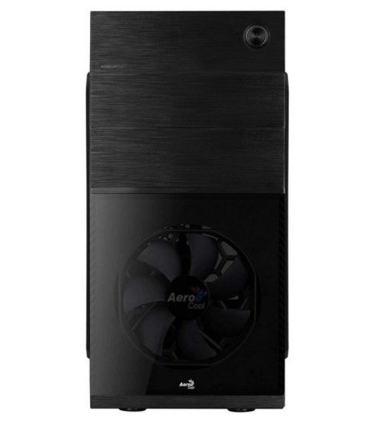 Компьютерный корпус Aerocool/Formula Cs-105, mATX, без БП, 187x361x355мм (ШxГxВ), USB 3.0 x1, USB 2.0 x1, металл 0,5мм, 120-мм вентилятор в комплекте, черный