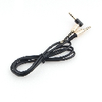 Кабель Cablexpert аудио 90˚ CCAB-02-35MML-1MB. 3.5 Jack (M)/3.5 Jack (M), черный, 1м, блистер, фото 1