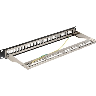 Патч-панель наборная Lanmaster LAN-PPN24OK-STP 19' 1U 24x FTP