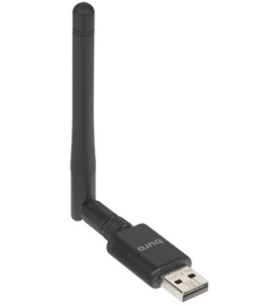 Адаптер USB Buro Bluetooth 4.0+EDR class 1 100м черный