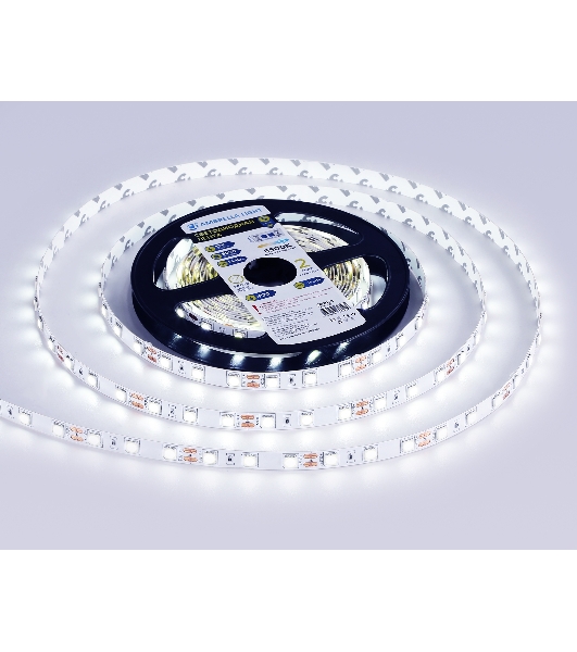 Светодиодная лента Ambrella light GS2003 5050 60Led/ 14.4W m/ 12V IP20 6500K/ 5000*10*1.87mm (2 конт.)