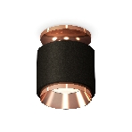 Светильник Ambrella Light XS7511140 SBK/PPG черный песок/золото розовое полированное MR16 GU5.3 (N7930, C7511, N7035), фото4