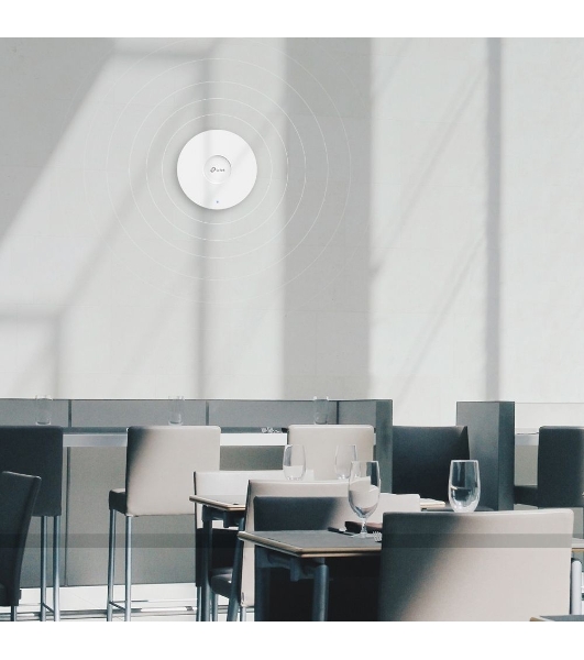Потолочная двухдиапазонная точка доступа Wi-Fi TP-Link EAP610 AX1800