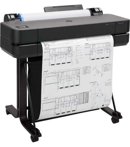 Плоттер струйный HP Designjet T630, A1, цветной, 24', 610 мм, 2400x1200 dpi, USB, Gigabit Ethernet, WiFi