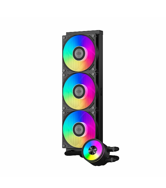 Система охлаждения PCCooler DA360 Pro ARGb черный 120мм алюминий+медь 2200rpm 33.7db 4-pin 300W