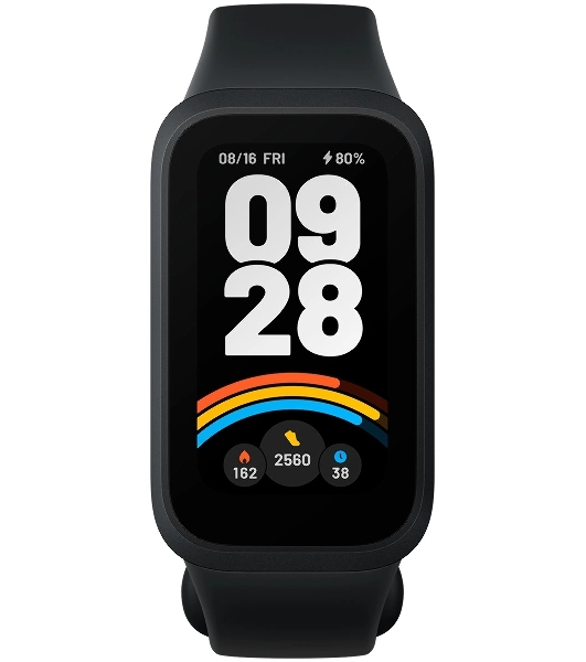 Фитнес-браслет Xiaomi Smart Band 9 Active M2435B1, 1.47' TFT, Bluetooth, IPX8, черный