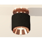 Светильник Ambrella Light XS7511140 SBK/PPG черный песок/золото розовое полированное MR16 GU5.3 (N7930, C7511, N7035), фото3