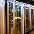 Гирлянда светодиодная Neon-night 'Айсикл' ('Бахрома') 4,8х0,6 м, эффект мерцания, черный провод, 230 В, диоды белый, 176 LED, фото3