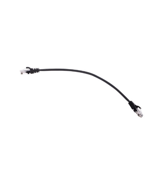 Патч-корд U/UTP Rexant cat.5e, RJ45-RJ45, 26AWG, ZH нг(А)-HF, черный, 0,3 м