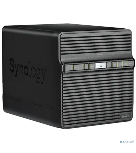 СХД SYNOLOGY настольное исполнение 4BAY NO HDD DS423