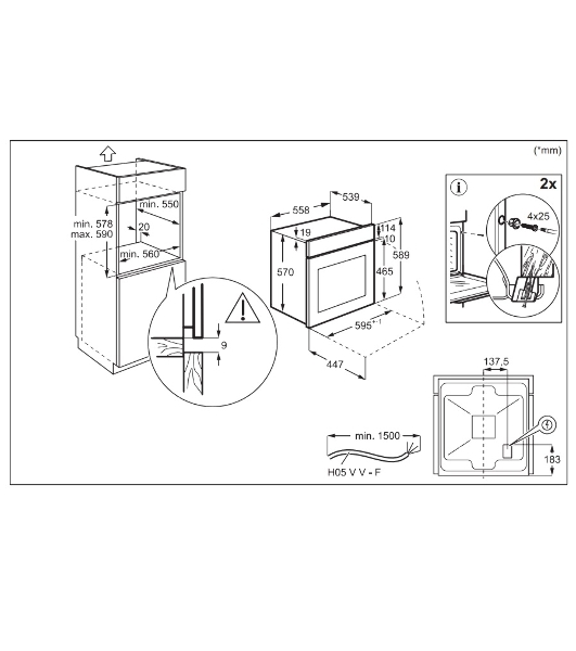 Духовой шкаф с паром Electrolux EOD5C70BZ SteamBake,цвет -черный, утапливаемые переключатели, таймер отключения, отложенный старт, будильник, хромированные направляющие из нержавеющей стали Easy Entry, телескопические направляющие FlexiRunners (1 ур) с изменением высоты установки, 3 стекла, каталитическая очистка