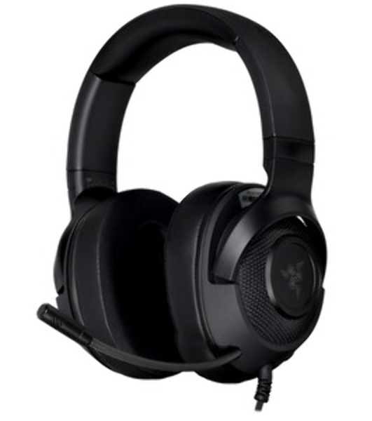 Гарнитура Razer Kraken V3 X (2022) чёрный, проводная, USB, подсветка