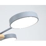 Светильник Ambrella light FL4859/4 GR/WD серый/дерево 60W 3000-6000K 700*400*120 (без ПДУ), фото5