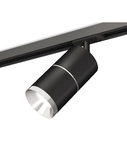 Светильник Ambrella light XT7402010 SBK/PSL черный песок/серебро полированное MR16 GU5.3 (A2537, C7402, A2070, C7402, N7032)