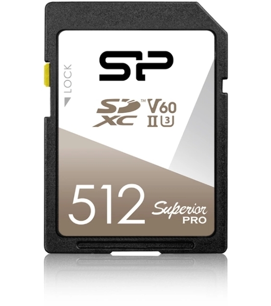 Флеш карта SD 512Gb Silicon Power SDXC Class 10 UHS-II U3 V60 280/170 MB/s