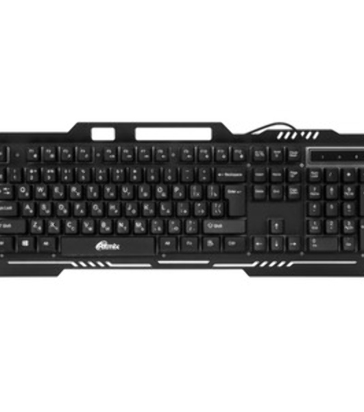 Клавиатура проводная Ritmix RKB-221BL черный