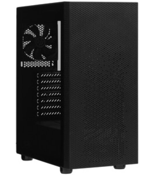Компьютерный корпус Azza Celesta F черный без БП ATX 5x120мм 5x140мм 2xUSB 2.0 1xUSB 3.0 audio bott PSU