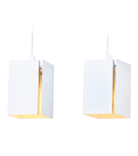 Светильник подвесной TN5131/2 WH белый E27/2 max 40W 260*80*1150