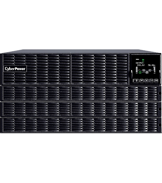 Источник бесперебойного питания CyberPower OLS10KERT5U/10000 ВА/10000 Вт/4xIEC-320-C13, 4xIEC-320-C19, клеммная колодка