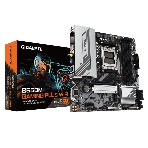Материнская плата Gigabyte B650M GAMING PLUS WIFI, AM5, AMD B650, 4xDDR5, 4xSATA, 2xM.2, 1xPCIe 4.0 x16, 1xPCIe 3.0 x1, 2xDP, 1xHDMI, 1x2.5Gb LAN, Wi-Fi 6E, Bluetooth 5.3, 1xUSB-C 5Gbps, 5xUSB-A 5Gbps, 6xUSB-A 2.0, 3x3.5 мм, 7.1, mATX, фото 1