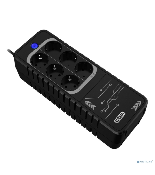 Источник бесперебойного питания CBR LGT-850H-6F-LDB Offline 850VA/480W 6Ah12V 6 x Shuko+ Breaker