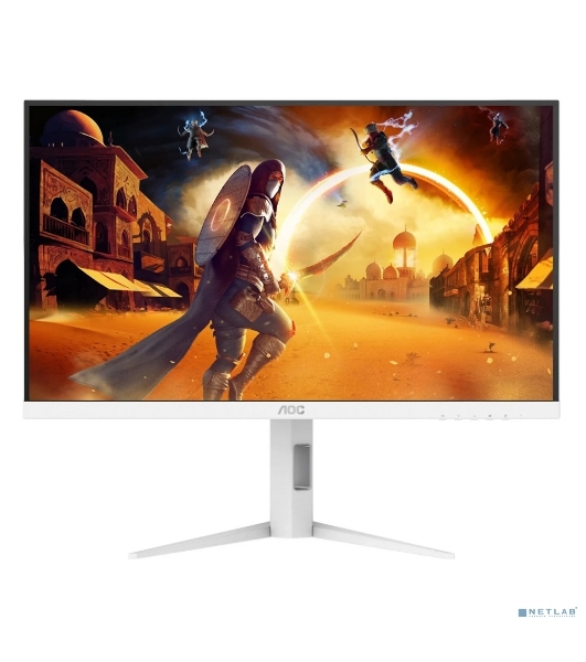 Монитор 27' AOC Q27G4/WS Fast IPS 2560x1440, 200 Гц, 1 мс, 16:9, 450 кд/м², DP 1.4, HDMI 2.0, DisplayHDR 400, белый