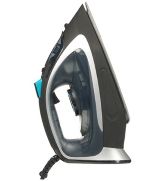Утюг BBK ISE-2405 черный/серебро, 2400 Вт, 45 г/мин, 170 г/мин, 320 мл