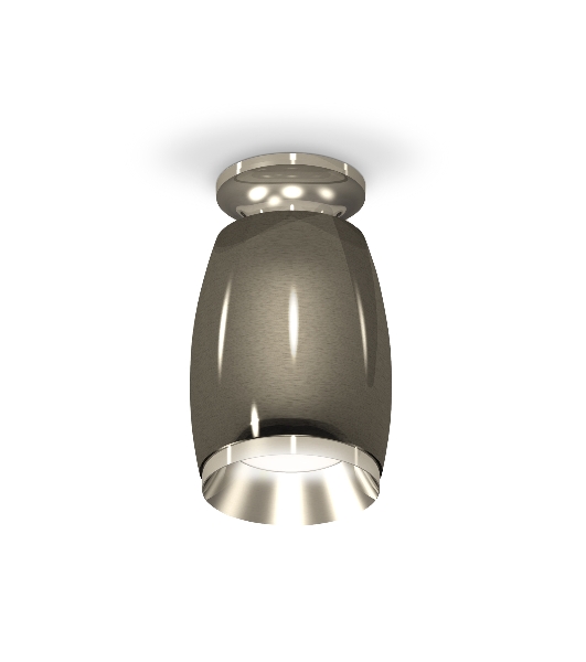 Светильник Ambrella Light XS1123040 DCH/PSL черный хром/серебро полированное MR16 GU5.3 (N6903, C1123, N7032)