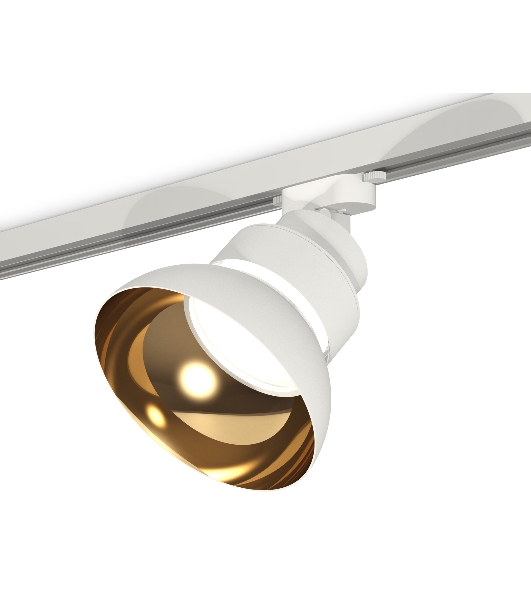 Светильник Ambrella light XT8101201SWH/PYG/CL белый песок/золото желтое полированное/прозрачный GX53