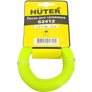 Леска для садовых триммеров Huter S2412 d=2.4мм L=12м для Huter GGT-800S(T)/1000S(T)/1300S(T)/1500S(T) (71/2/12)