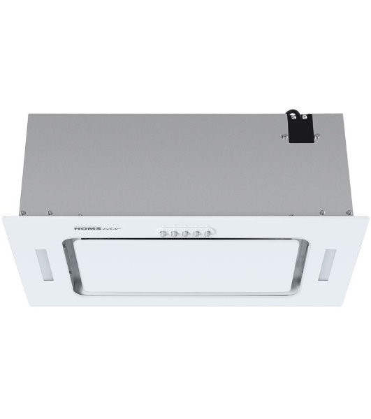 Вытяжка встраиваемая HOMSair Crocus Push 52 белый, 51.8 см, 850 куб. м/ч, 53 дБ